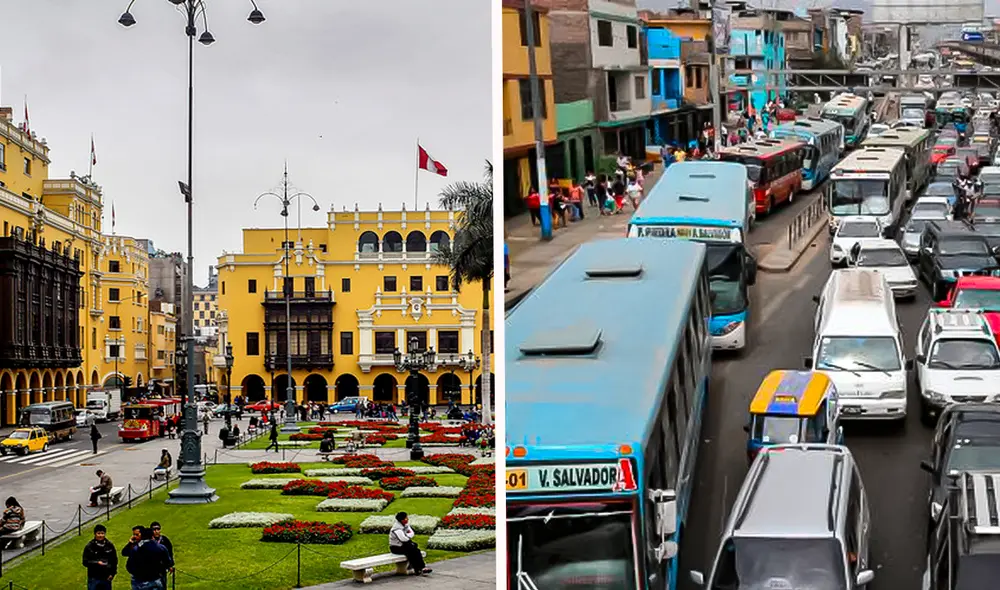 Esta es la ruta más rápida para llegar de San Juan de Miraflores al centro de Lima. Foto: composición LR/Andina/Archdaily
