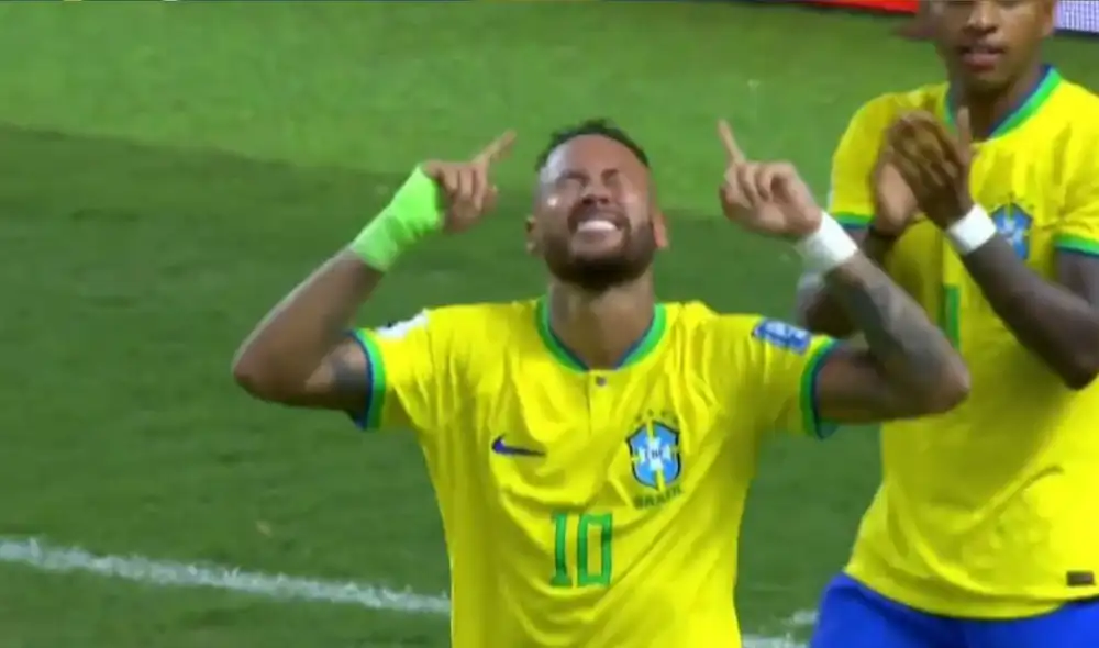 Neymar Junior superó el récord de Pelé como máximo goleador. Foto: captura/Latina