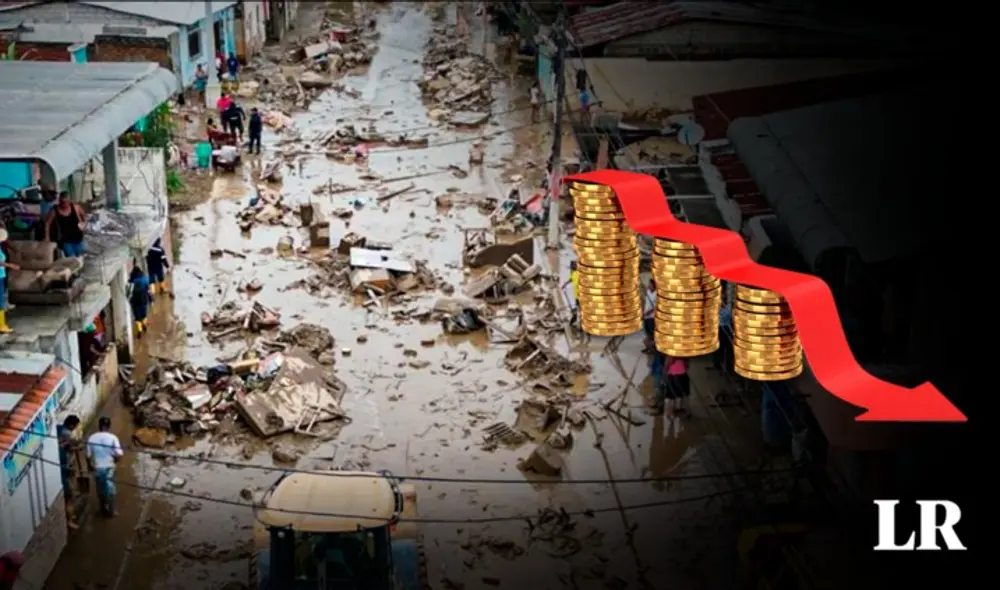 Los ingresos fiscales se reducirían aún más si el fenómeno El Niño se intensifica. Foto: composiciónLR