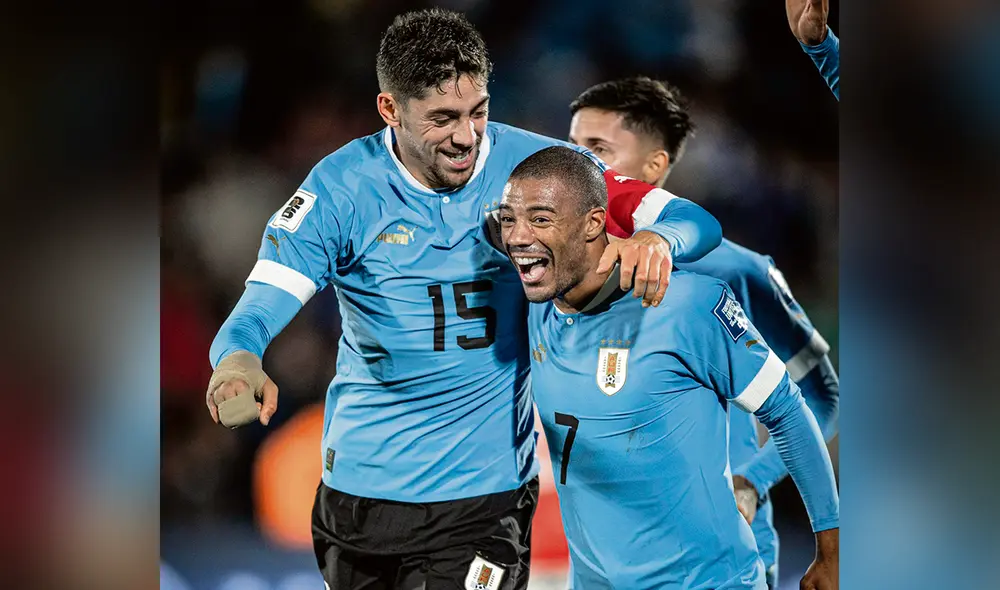 Festejo. El cuadro uruguayo fue superior a su similar de Chile. De la Cruz anotó doblete. Foto: difusión Festejo. El cuadro uruguayo fue superior a su similar de Chile. De la Cruz anotó doblete. Foto: difusión