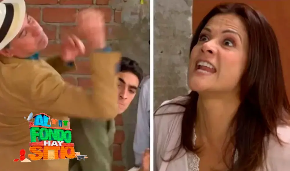 'Charo' logró salvarse del accidente ocasionado por Claudia Llanos en venganza a 'Koky'. Foto: Captura América TV