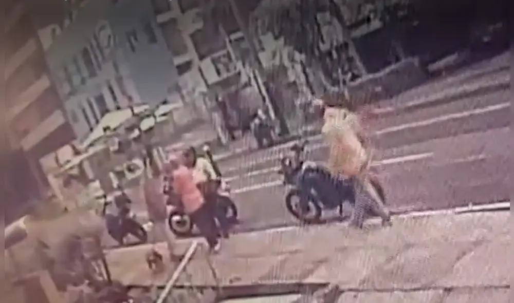 Miraflores. Vecinos reportaron que Miguel Ángel Benel Castro tendría actitudes agresivas. Foto: captura de Latina/ video: Latina Miraflores. Vecinos reportaron que Miguel Ángel Benel Castro tendría actitudes agresivas. Foto: captura de Latina/ video: Latina