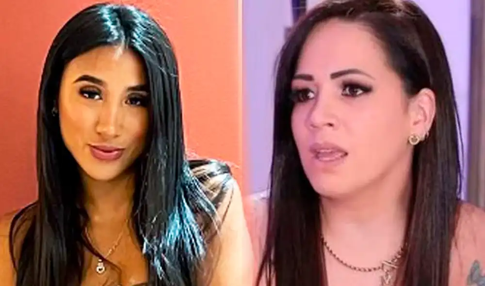Samahara Lobatón aseguró que no tiene afinidad con Fiorella Retiz por esta razón. Foto: composición LR/Instagram/captura de YouTube
