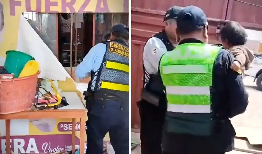 El caso fue atendido por Serenazo de Gregorio Albarracín y personal de la Policía. Foto: composición LR/ Exitosa Tacna- Video: Exitosa Tacna-TikTok El caso fue atendido por Serenazo de Gregorio Albarracín y personal de la Policía. Foto: composición LR/ Exitosa Tacna- Video: Exitosa Tacna-TikTok