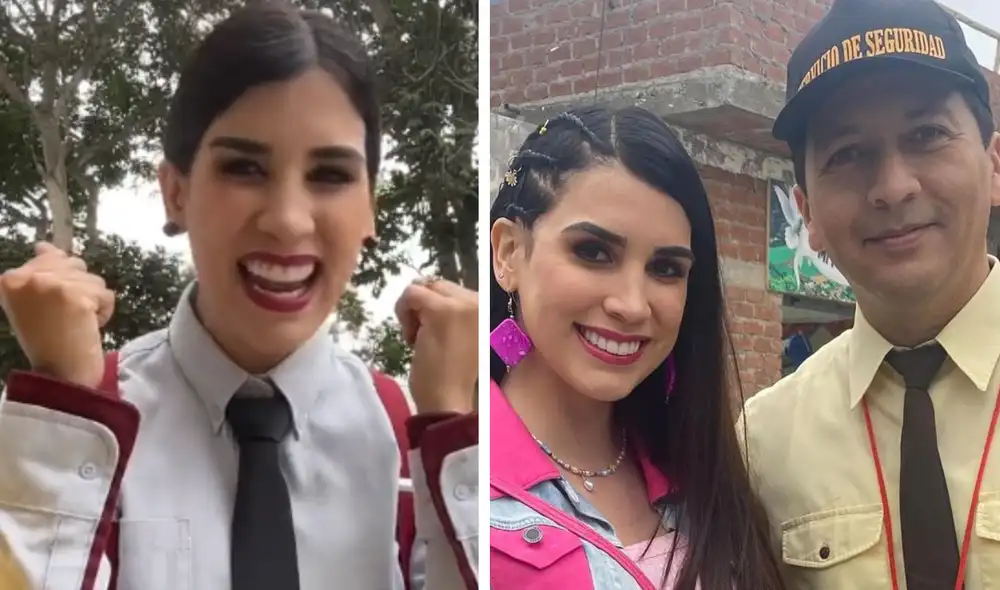 Liz Mariana Godoy pensó que su personaje duraría poco, pero se alegra por la buena respuesta del público. Foto: composición LR/TikTok/Instagram