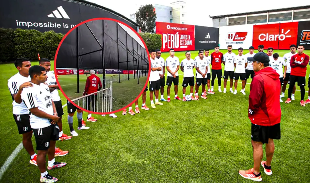La selección peruana entrena en la Videna para el partido contra Brasil por Eliminatorias. Foto: composición LR/Bicolor