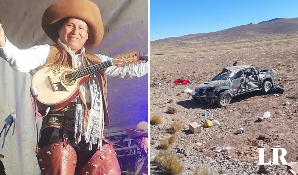 Néstor Layme pereció en carretera de Arequipa junto a su pequeño hijo y su suegra. Foto: composición LR/difusión