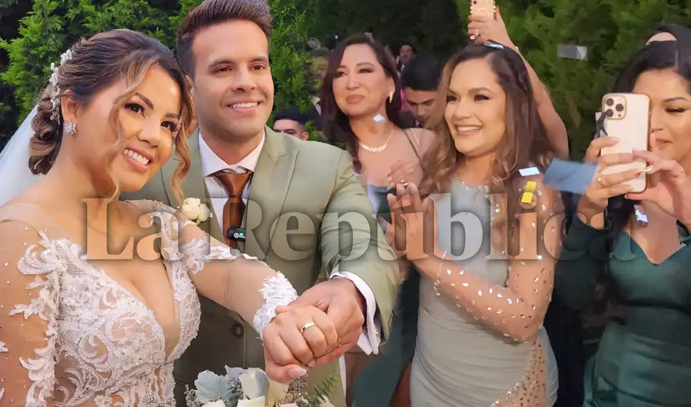 Lesly Águila se emociona por la felicidad de Estrella Torres. Foto: composición LR/María Pía Ponce/La República - Video: María Pía Ponce/La República Lesly Águila se emociona por la felicidad de Estrella Torres. Foto: composición LR/María Pía Ponce/La República - Video: María Pía Ponce/La República