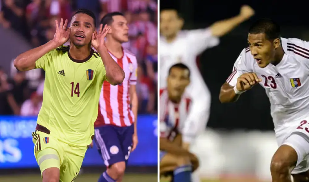 Repasa el historial victorioso de la Vinotinto sobre Paraguay en las Eliminatorias. Foto: composición LR/AFP/Mejor Hablar de Otras Cosas