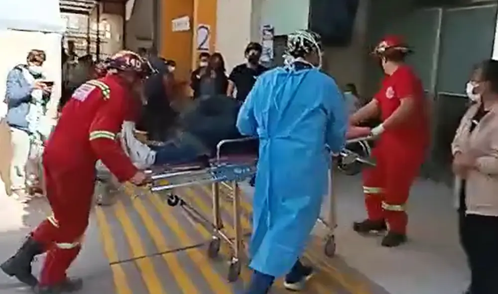 En el Hospital Honorio Delgado solo certificaron muerte de mujer. Foto: HBA Noticias En el Hospital Honorio Delgado solo certificaron muerte de mujer. Foto: HBA Noticias