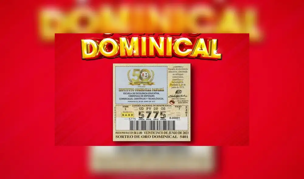 Lotería Nacional de Panamá: resultados del sorteo 'Dominical' del 10 de septiembre de 2023, Telemetro EN VIVO Lotería Nacional de Panamá: resultados del sorteo 'Dominical' del 10 de septiembre de 2023, Telemetro EN VIVO
