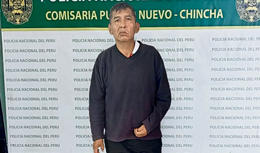 Feminicida. Luego de cuatro años fue capturado el expolicía Juan Rosario Félix Poicón, en Ica. Foto: difusión