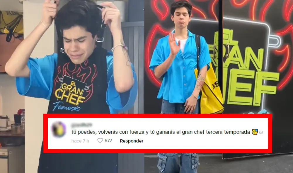 Josi Martínez se quebró tras anunciarse que quedó fuera de la competencia de 'El gran chef: famosos'. Foto: composición LR/TikTok/Josi Martínez Josi Martínez se quebró tras anunciarse que quedó fuera de la competencia de 'El gran chef: famosos'. Foto: composición LR/TikTok/Josi Martínez