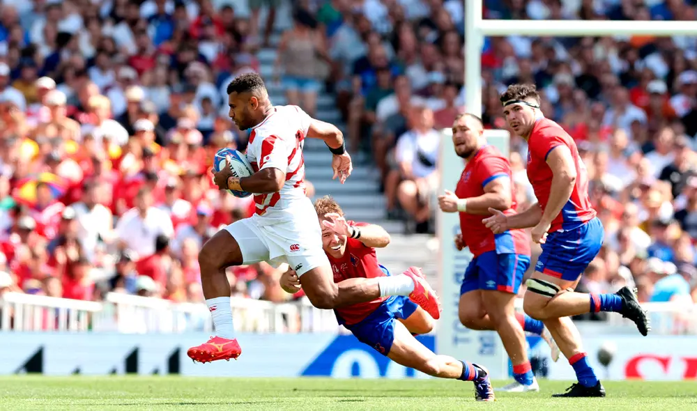 Naikabula fue una de las figuras de Japón en el choque contra los Cóndores. Foto: AFP / Video: World Rugby