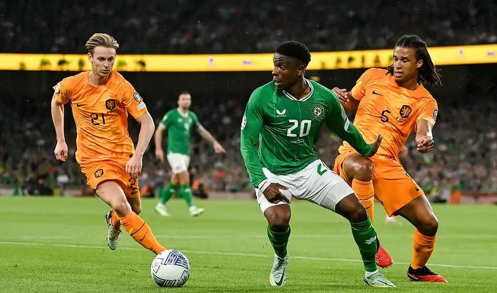 Irlanda tiene un partido más que Países Bajos en el grupo B. Foto: Ireland Football