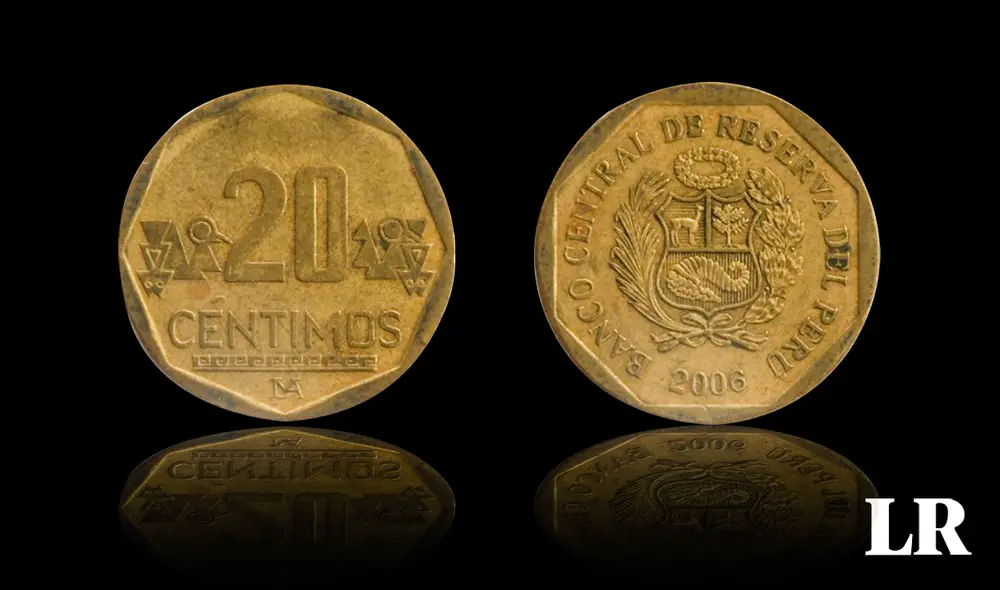 La moneda de 20 céntimos de 2006 del Perú es una de las más buscadas por los coleccionistas. Foto: composición LR/difusión