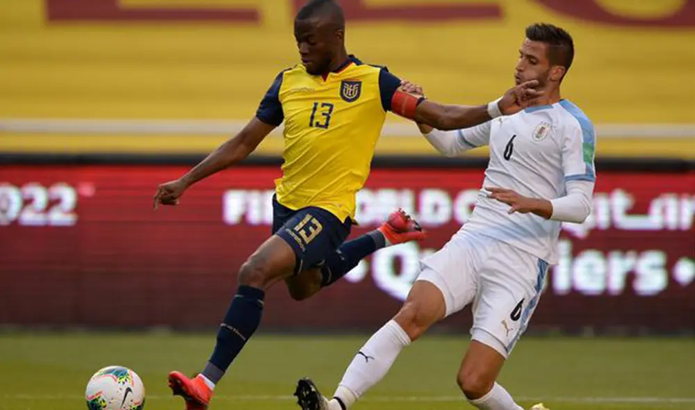 Ecuador le ganó 4-2 a Uruguay como local en la última eliminatoria. Foto: AFP Ecuador le ganó 4-2 a Uruguay como local en la última eliminatoria. Foto: AFP