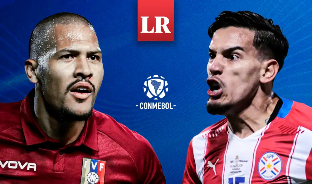 Sigue la transmisión del juego entre Venezuela vs. Paraguay EN VIVO por la segunda fecha de las Eliminatorias rumbo al Mundial del 2026. Foto: composición de Jazmin Ceras/LR/EFE/Gustavo Gómez