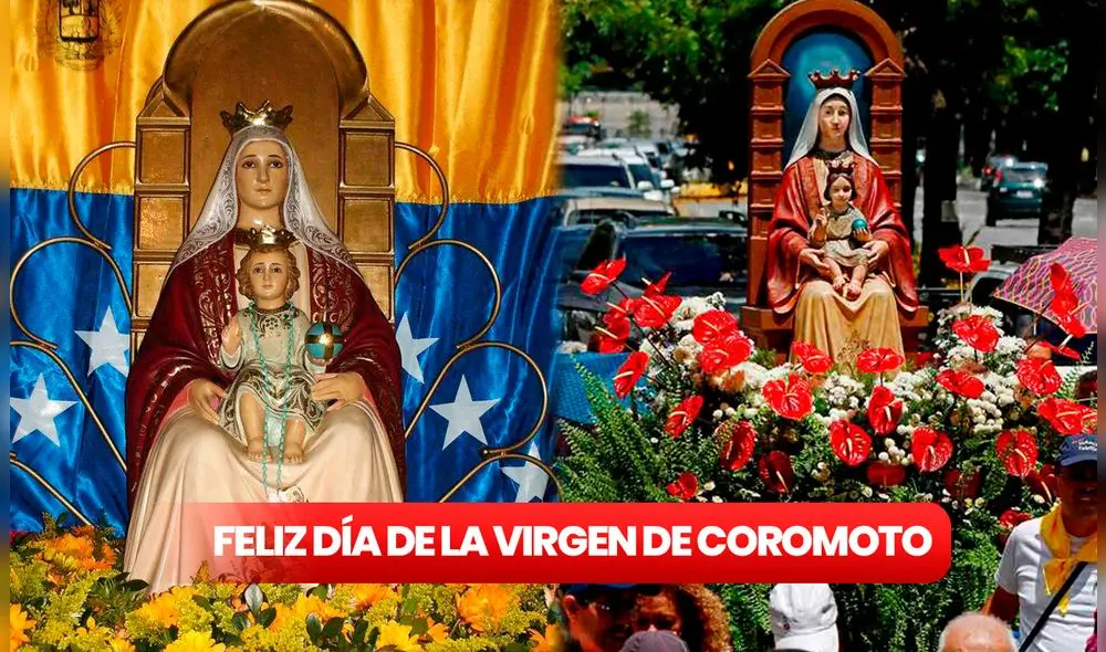 Celebra el Día de la Virgen de Coromoto enviando mensajes e imágenes. Foto: composición LR/ El Universal Celebra el Día de la Virgen de Coromoto enviando mensajes e imágenes. Foto: composición LR/ El Universal