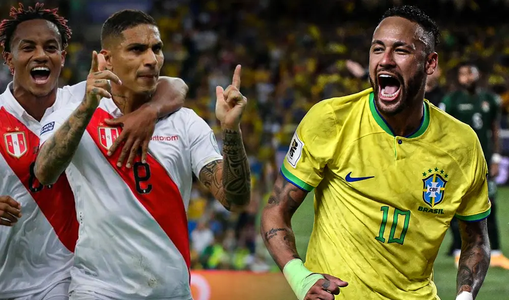 Perú vs. Brasil EN VIVO juegan por la fecha 2 de las Eliminatorias 2026. Foto: composición LR/AFP