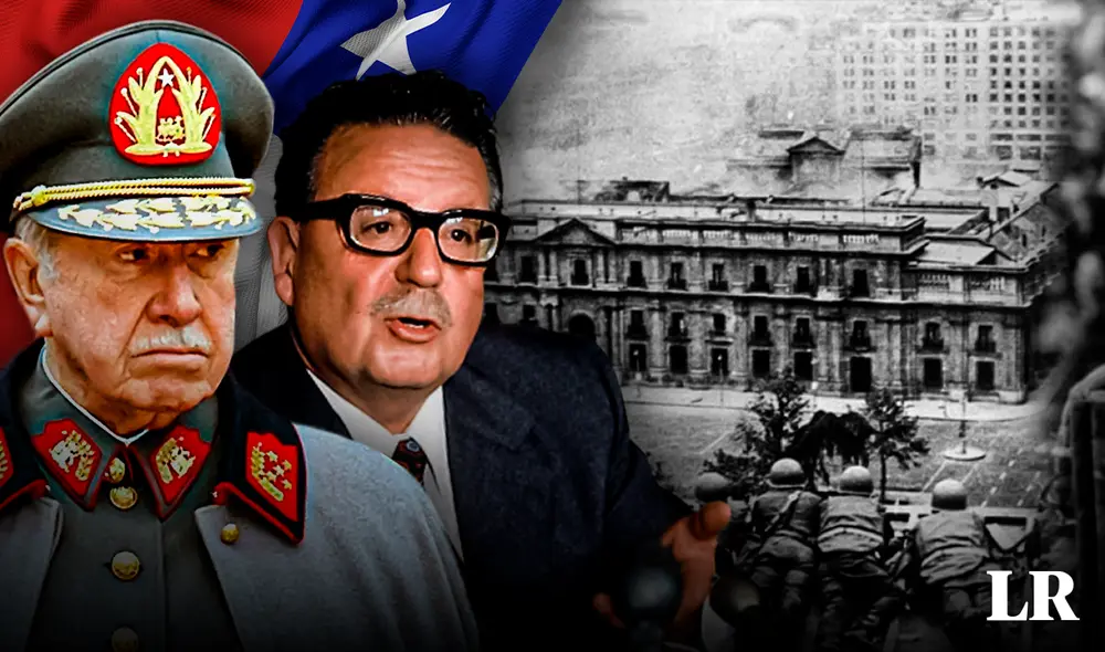 Chile vivió uno de los momentos más dolorosos de su historia política y, 50 años, más tarde, millones de ciudadanos lo recuerdan. Foto: composición de Alvaro Lozano/LR/AFP