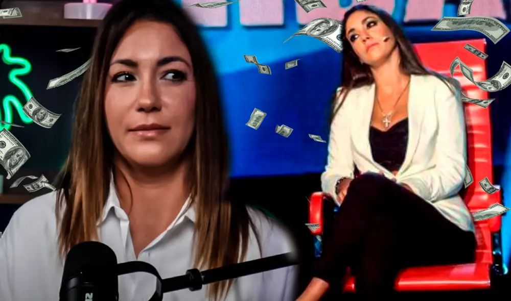 La modelo se hizo viral internacionalmente con 'Soy soltera', éxito que interpretó junto a Dj Peligro. Foto: composición de Álvaro Lozano-LR/ Capturas de En Portada y Latina