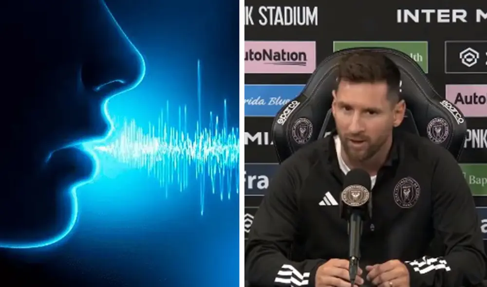 Aunque juega en Estados Unidos, Lionel Messi no suele declarar en inglés a los medios. Foto: composición LR/captura de Inter Miami CF Aunque juega en Estados Unidos, Lionel Messi no suele declarar en inglés a los medios. Foto: composición LR/captura de Inter Miami CF