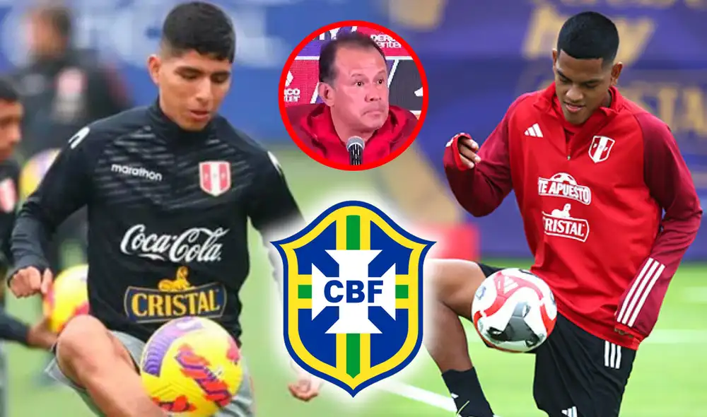 Perú vs. Brasil se enfrentan este martes 12 de setiembre en el Estadio Nacional de Lima. Foto: composición GLR