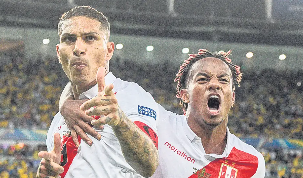 Elegido. Paolo Guerrero será la principal carta de gol de Reynoso ante la selección brasileña. Foto: difusión