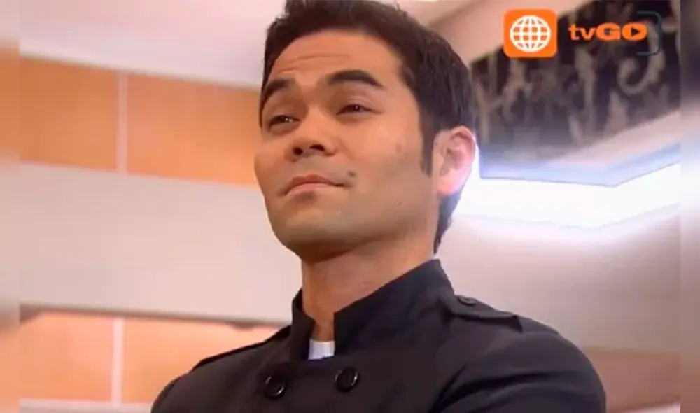 El personaje Hiro en 'Al fondo hay sitio' es interpretado por Paolo Joya. Foto: Captura América TV