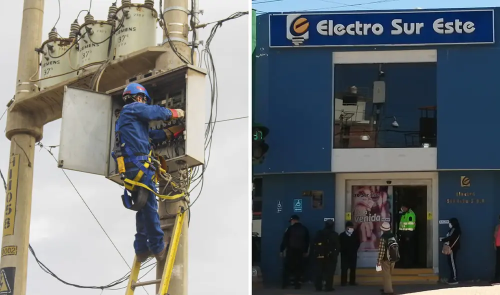 El corte de realiza para optimizar el servicio de energía. Foto: Composición LR / Andina / Qosqo Times
