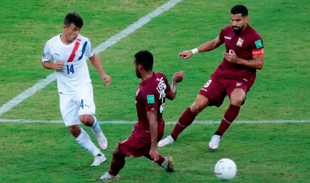 Venezuela y Paraguay buscarán sumar sus primeros tres puntos en las Eliminatorias. Foto: SR Deportes Venezuela y Paraguay buscarán sumar sus primeros tres puntos en las Eliminatorias. Foto: SR Deportes