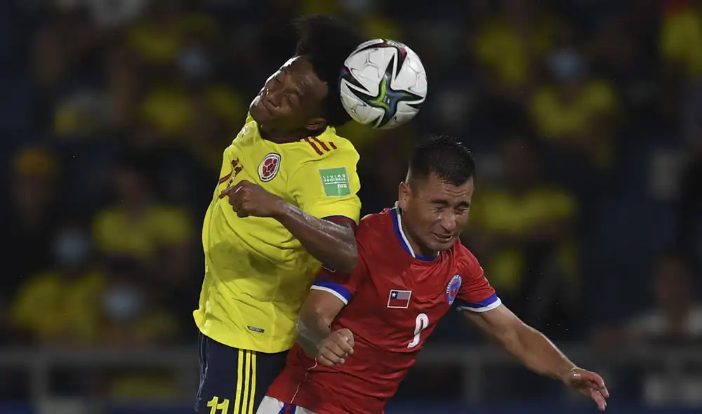 Chile vs. Colombia: ambas selecciones han quedado fuera de los dos últimos mundiales. Foto: AFP