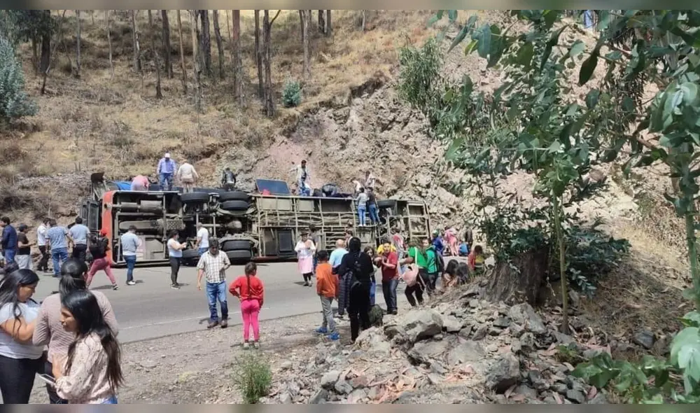Trágico accidente de tránsito en carretera de Ayacucho. Foto: difusión