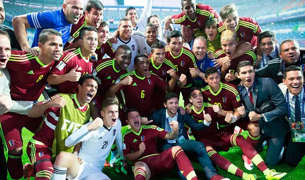Equipo venezolano logró lo que, hasta ahora, es su única medalla en un mundial de fútbol de cualquier categoría. Foto: AFP
