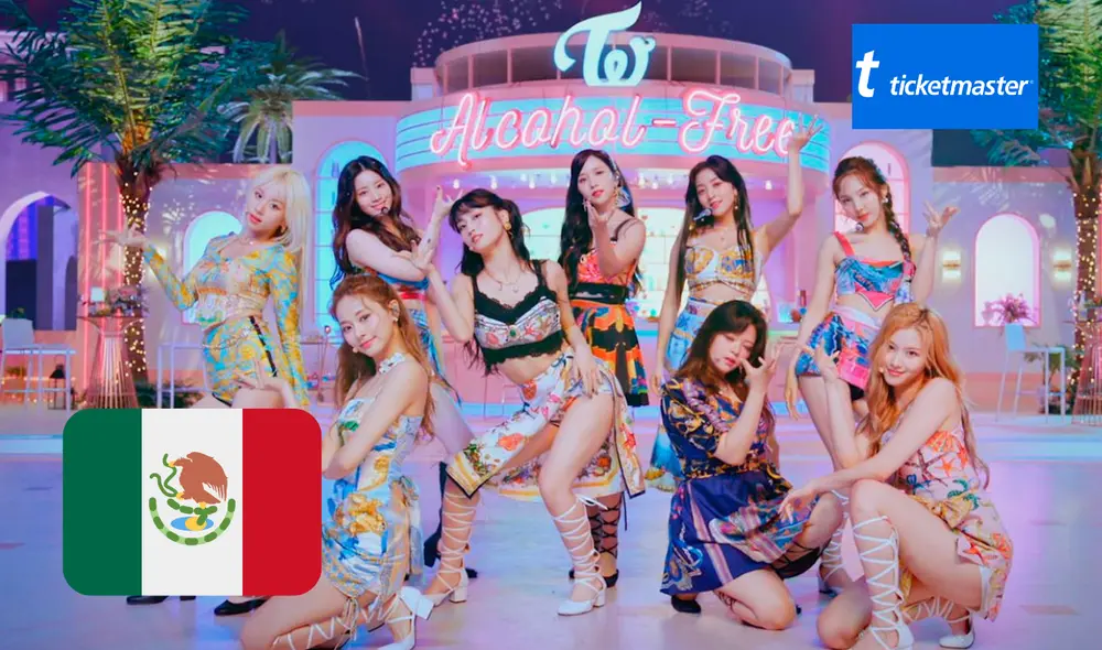 TWICE se presentará en México el 3 de febrero del 2023. Foto: Composición LR/EllenTube