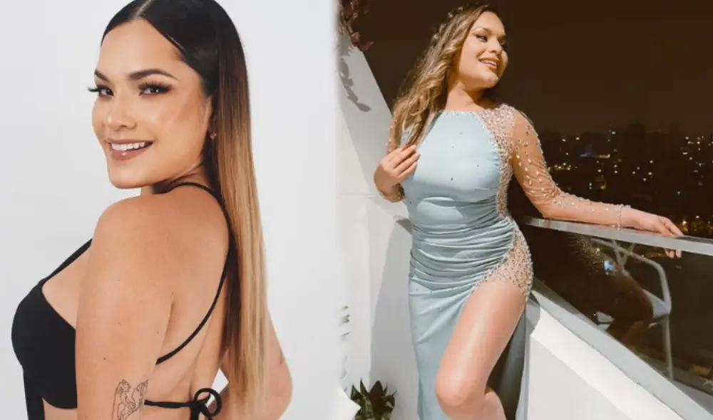 Lesly Águila es integrante de 'Corazón Serrano' y fue dama de honor de Estrella Torres. Foto Composición LR/Instagram