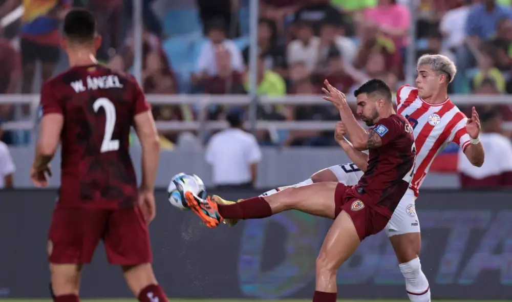 La selección paraguaya visitó a la venezolana por la segunda fecha de las Eliminatorias. Foto: X/Albirroja La selección paraguaya visitó a la venezolana por la segunda fecha de las Eliminatorias. Foto: X/Albirroja