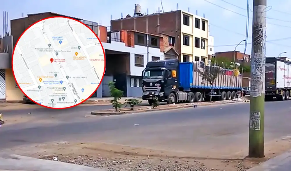 La avenida más corta del Perú solo está conformada por una cuadra. Foto: composición LR/Baby Jean City/Youtube