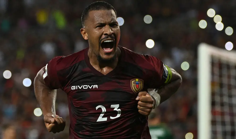 Salomón Rondón puso el tanto del triunfo para la Vinotinto. Foto: AFP / Video: Conmebol Salomón Rondón puso el tanto del triunfo para la Vinotinto. Foto: AFP / Video: Conmebol