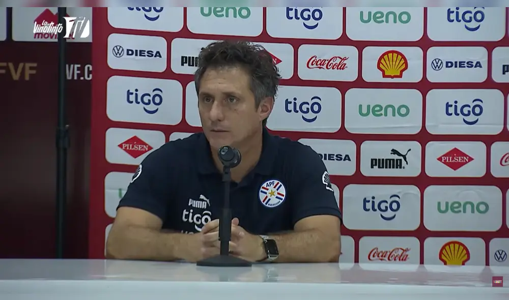 Entrenador paraguayo es cuestionado por no sumar victoria alguna en las primeras dos fechas de Eliminatorias. Foto: La Vinotinto TV