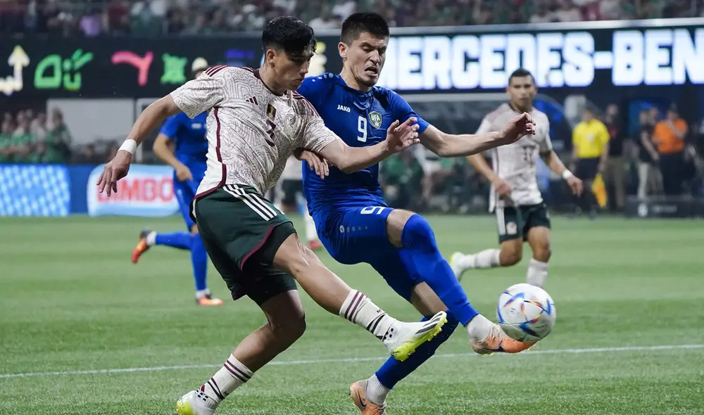 México y Uzbekistán disputaron un partido amistoso internacional en la fecha FIFA. Foto: Selección Nacional