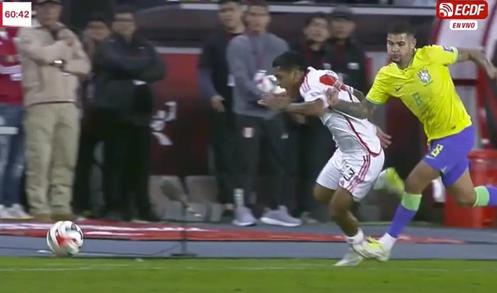 Grimaldo ingresó en el segunto tiempo por Andy Polo. Foto: ECDF Grimaldo ingresó en el segunto tiempo por Andy Polo. Foto: ECDF