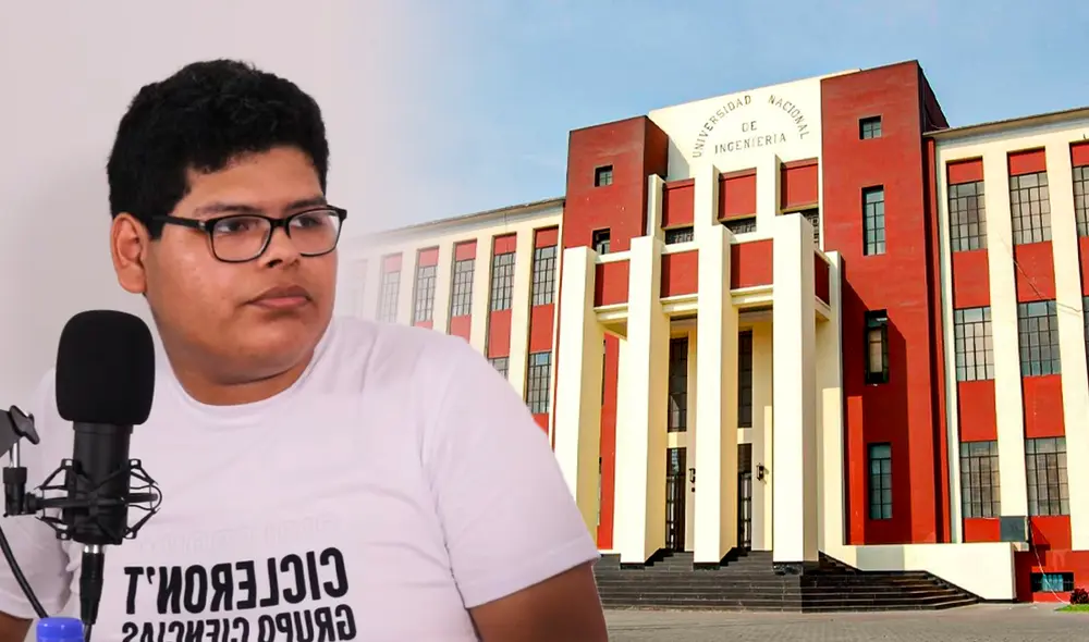 Primer puesto de la UNI en Arquitectura cuenta cómo fue su travesía como estudiante autodidacta. Foto: composición LR/captura de Youtube/Academia grupo ciencias UNI