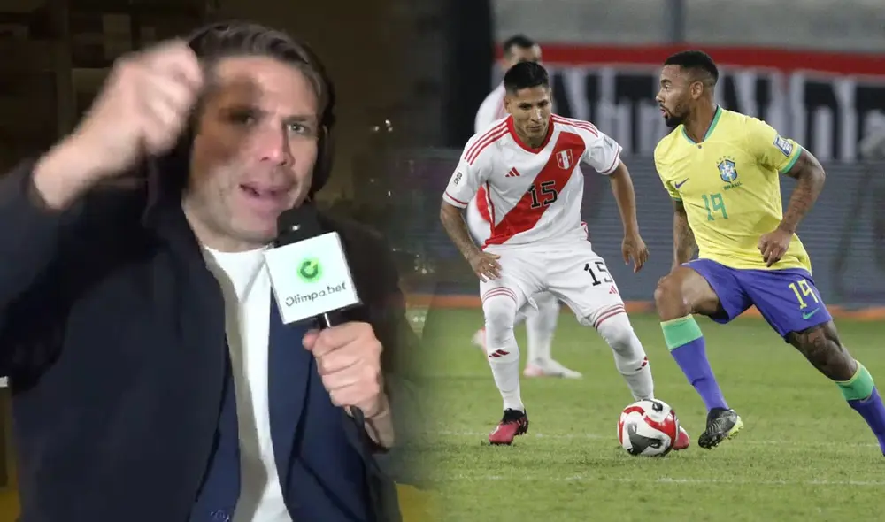Paco Bazán habló sobre el partido Perú vs. Brasil por Eliminatorias 2026. Foto: composición LR/captura de Youtube/La República Paco Bazán habló sobre el partido Perú vs. Brasil por Eliminatorias 2026. Foto: composición LR/captura de Youtube/La República