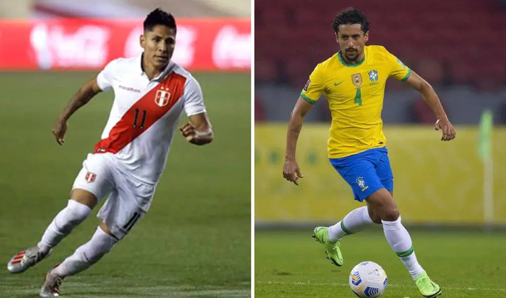 Raúl Ruidíaz y Marquinhos no tienen la misma altura. Conoce la diferencia entre ambos jugadores. Foto: composición LR/EFE Raúl Ruidíaz y Marquinhos no tienen la misma altura. Conoce la diferencia entre ambos jugadores. Foto: composición LR/EFE