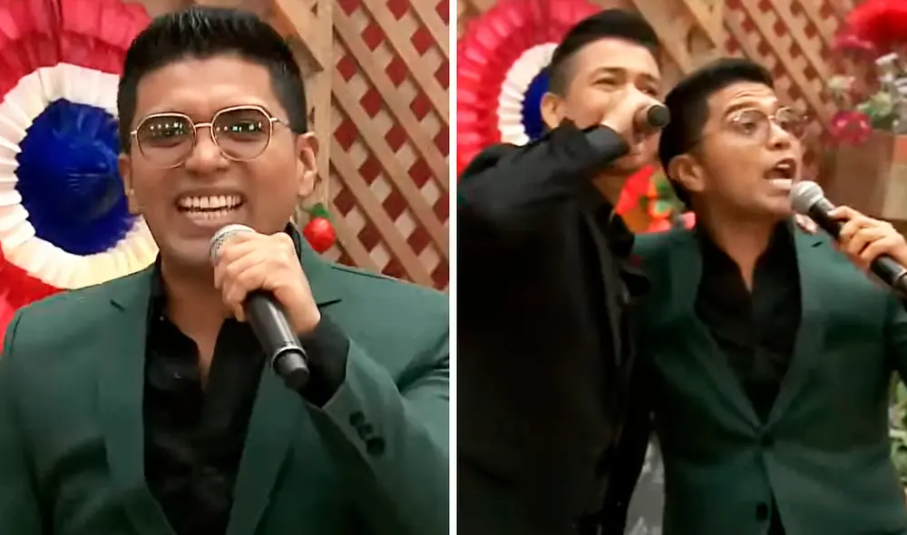 Christian Yaipén y Américo encantaron con su presentación en el programa 'Tu Día' de Chile. Foto: Composición LR / Canal 13