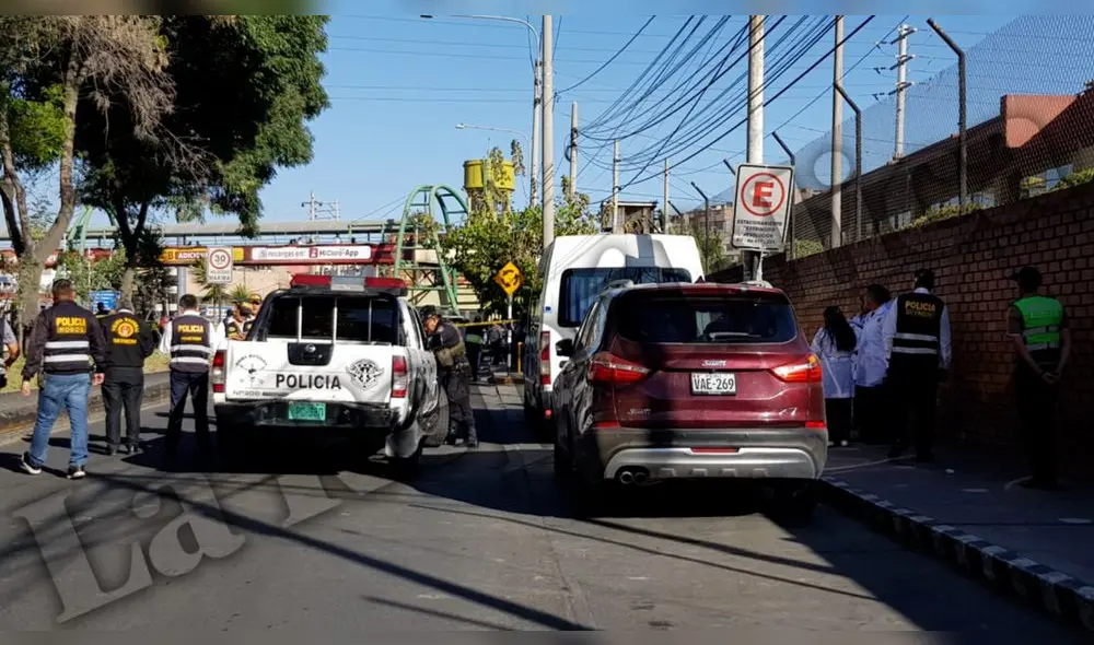 Hecho se registró a las 2.00 p. m. de este miércoles 13. Foto: Wilder Pari/ LR Hecho se registró a las 2.00 p. m. de este miércoles 13. Foto: Wilder Pari/ LR