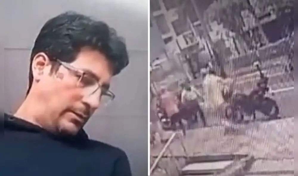 Afortunadamente, solo hubo daños materiales. El sereno se salvó de morir incinerado. Foto: composición LR/Andina/captura Canal N