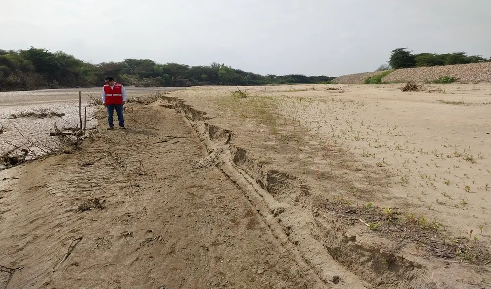Preocupación en la población por el retraso de las obras de prevención. Foto: La República Preocupación en la población por el retraso de las obras de prevención. Foto: La República